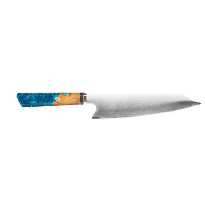 Blue Wave Resin Handle