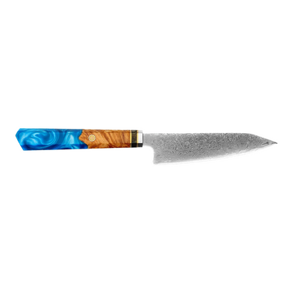 Blue Wave Resin Handle