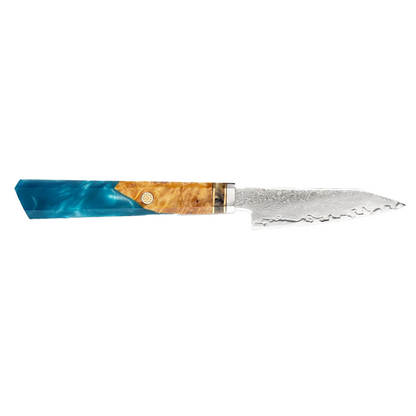 Blue Wave Resin Handle